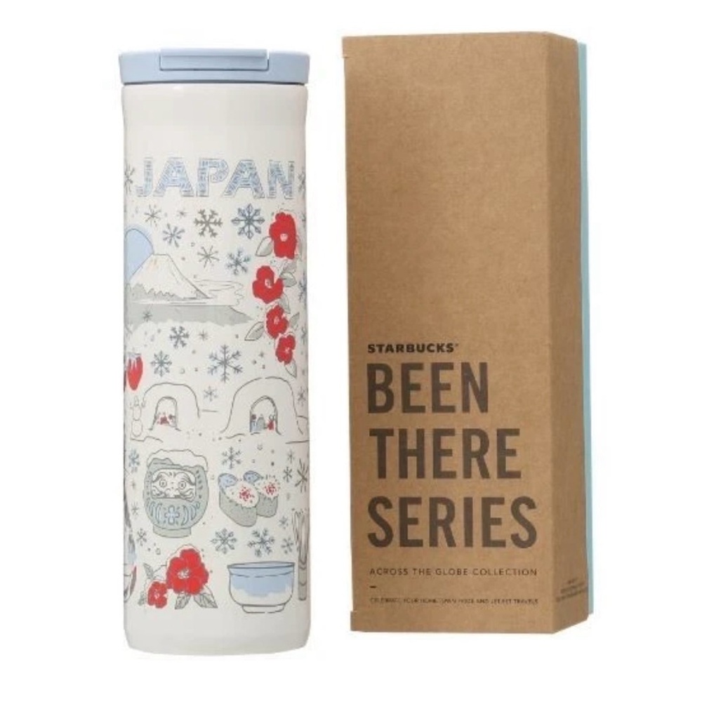 Starbucks Japan "Been There Series" Stainless Bottle 473ml JAPAN WINTER EDITION